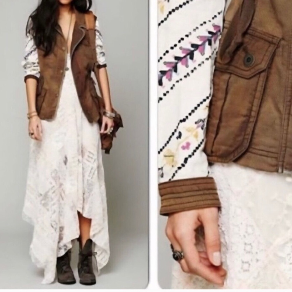 Free People follow your heart utility jacket